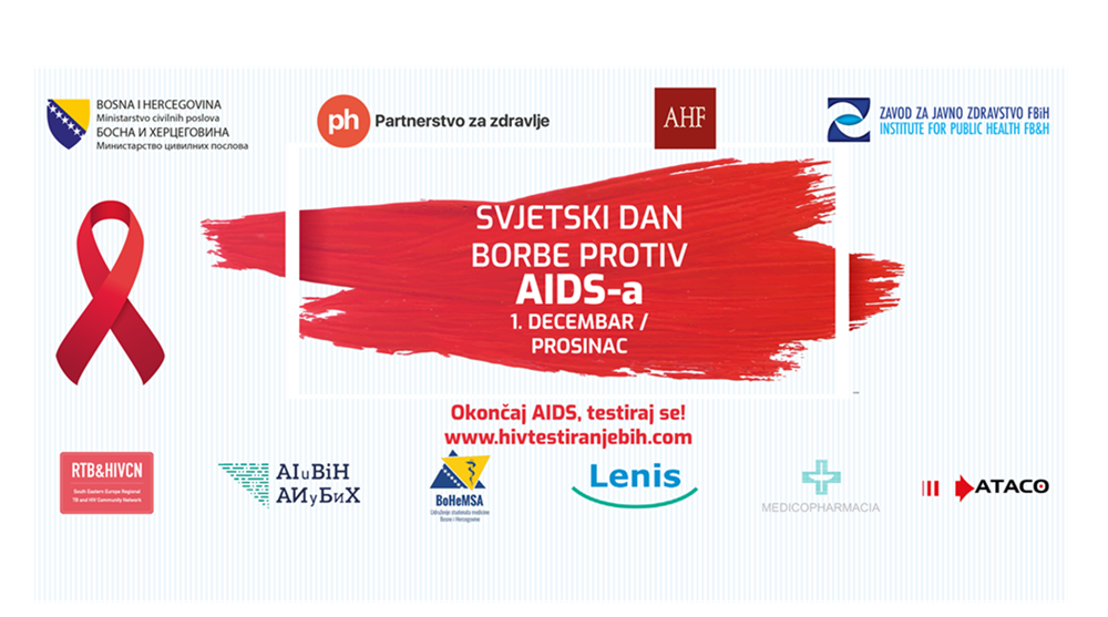 Besplatna anonimna testiranja na više od 20 lokacija u BiH